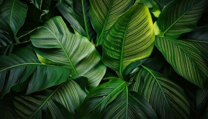green leaf background