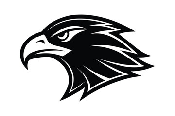 Eagle Head Vector Graphic Design Illustration for Print
