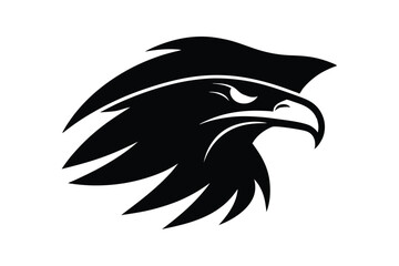 Eagle Head Vector Graphic Design Illustration for Print