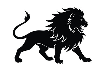  Leaping Lion Logo Vector Design