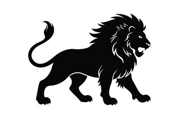  Leaping Lion Logo Vector Design