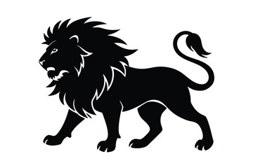  Leaping Lion Logo Vector Design