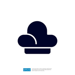 Chef Hat Cooking Icon Representing Culinary Arts And Professional Chefs In The Kitchen Or Restaurant Setting For Food Preparation And Cooking Activities