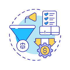 product filter icon, product filter vector illustration-simple illustration of product filter, perfect for product filter logos and icons