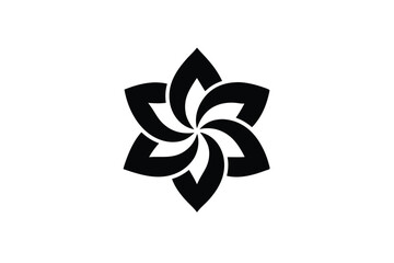 Floral Ornament with Bud