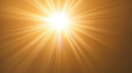 Obraz premium Golden Rays of Light Emanating from a Bright Center