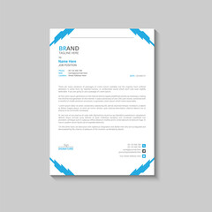 Simple & Clean Letterhead Templates