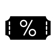 Voucher shopping icon