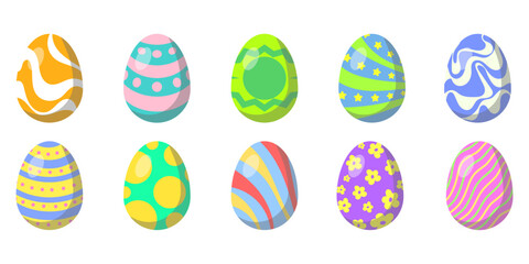 Decorative Easter Egg Illustration