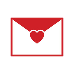 Red Heart Vector – Love and Romance Icon for Valentine’s Day, Wedding, and Romantic Design Elements