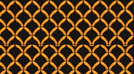 Orange geometric pattern, abstract background design, website texture