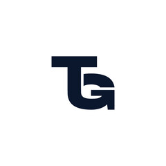 Logo TG Simple Modern Minimalist