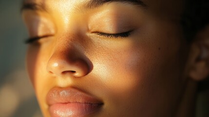 Fototapeta premium facial pain documentation, dental healthcare photography, natural skin tones, elegant portrait style, soft environmental lighting, medical condition visualization, professional close-up technique,