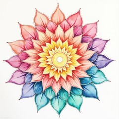 Fototapeta premium Winter Bloom - Elegant Blue Floral Art
