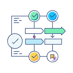 timeline icon, timeline vector illustration-simple illustration of timeline, perfect for timeline logos and icons