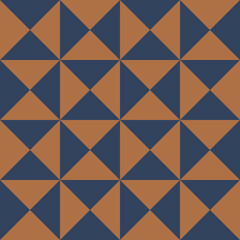 Geometric seamless pattern, abstract oriental style vector. Geometry tiles design. Moroccan, Spanish and Portuguese azulejos ceramic design.
