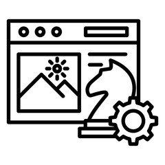 Content Strategy Icon