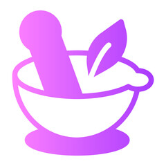 Mortar gradient icon