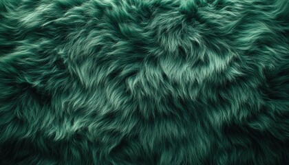 Fototapeta premium Deep Teal Fur Texture Background Image