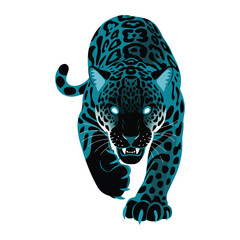 portrait of a leopard
