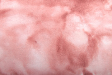 art background of ink stains on red paper