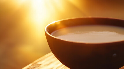 A bowl of gruel pictures
