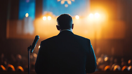 A preacher shares insights during a Sunday sermon, focusing on spiritual teachings and biblical reflections, perfect for religious publications.