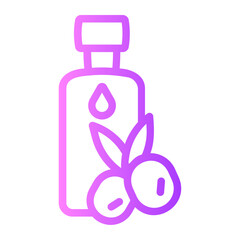 Olive gradient icon
