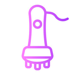 Radiofrequency gradient icon