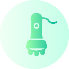Radiofrequency gradient icon