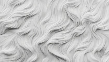 Obraz premium Abstract White Wave Pattern Background Texture