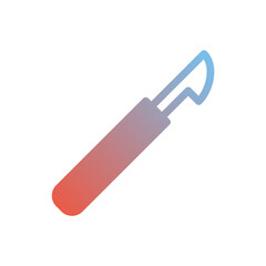Scalpel Medical Instrument Modern Gradient Icon
