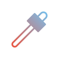 Gradient Dropper Icon Minimal Style Design
