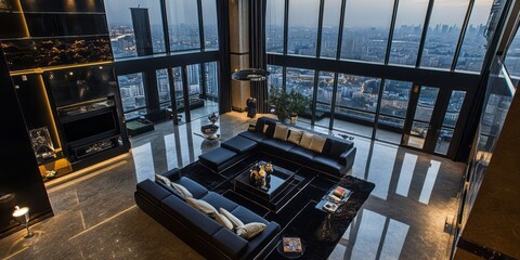 Luxurious Penthouse Apartment With Stunning City View