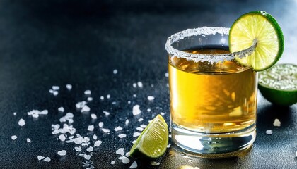 A refreshing cocktail with lime and salt, perfect for celebrations and gatherings, showcasing vibrant flavors.