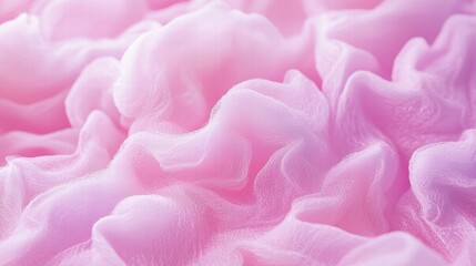 Obraz premium Pastel pink cotton candy gradient with soft white edges