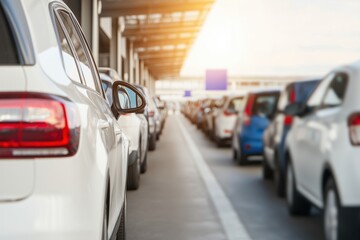 Conceptual illustration depicting the crossroads of Europe's automotive industry and China's electric vehicle revolution