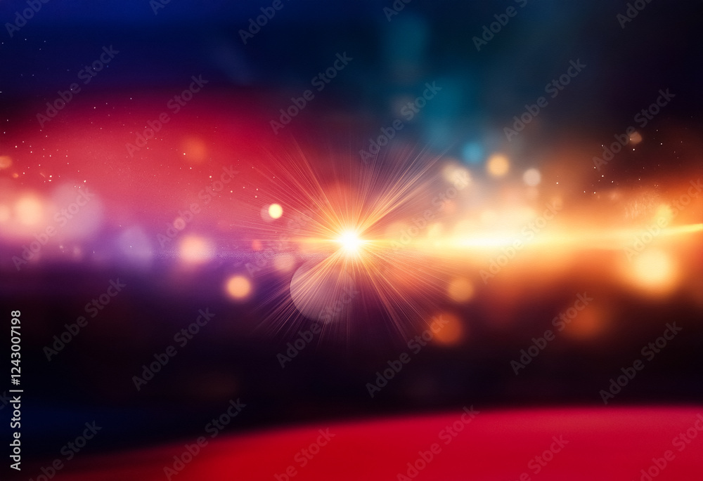 Poster An abstract, grainy gradient design with a purple and red color scheme.