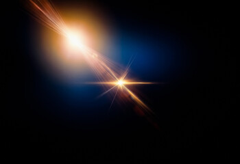 Naklejka premium Abstract dark blue gradient with grainy texture.