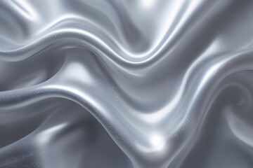 Obraz premium Elegant Silver Gradient Background with Soft Texture and Luminous Light Effects