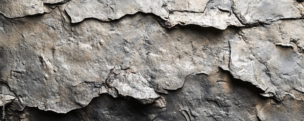 Aufkleber dark grey stone wall texture forming abstract pattern