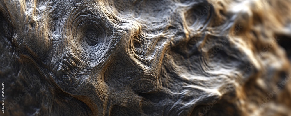 Poster abstract background showing wavy wood grain texture
