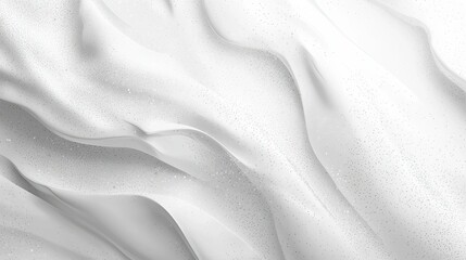 Obraz premium Elegant white background with glitter and silver sparkles