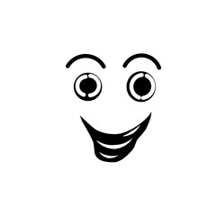 cute cartoon facial expressions