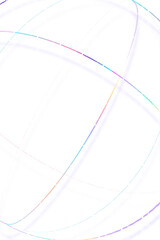 3D png gradient sphere line transparent background