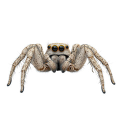 spider on white background