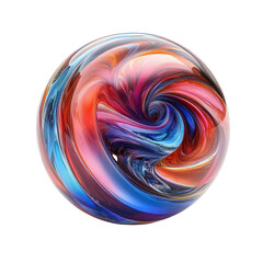 abstract colorful spiral