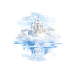t-shirt, design frozen arendelle castle 3d cartoon	