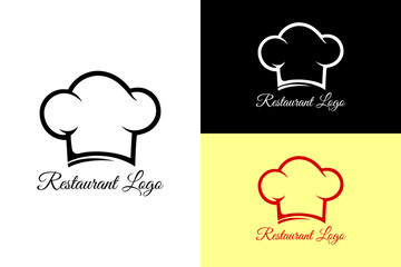 illustration of a chef's hat, abstract, vector, logo, fine dining, luxury dining, fast food, cuisine, dishes, restaurant logo, food truck, food cart, food blog, vloggers, silhouette