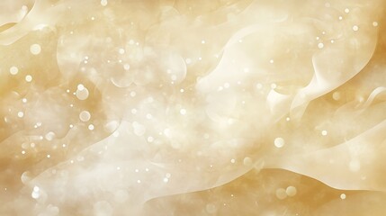 Golden Background with Stars and Sparkles